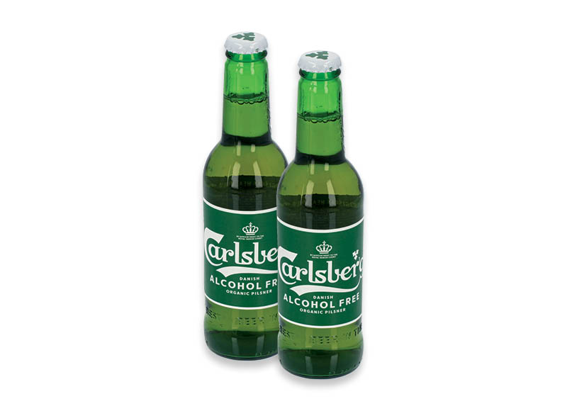 Nealkoholinis alus CARLSBERG
			, 
				 0,33 l, 2,70 Eur/l (taros užstato vertė į gėrimo kainą neįskaičiuota). Ir IKI EXPRESS