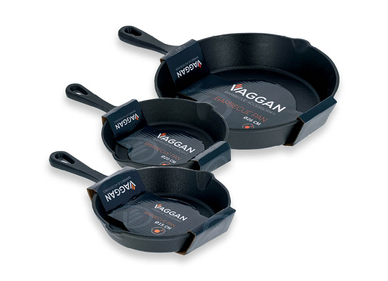 Ketaus keptuvėms VAGGAN
			, 
				 1 vnt., 16 cm, 20 cm, 26 cm