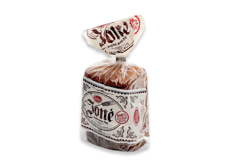 Ruginė duona JONĖ be mielių
			, 
				 390 g, 2,95 Eur/kg. A lygio parduotuvėse. Ir IKI EXPRESS