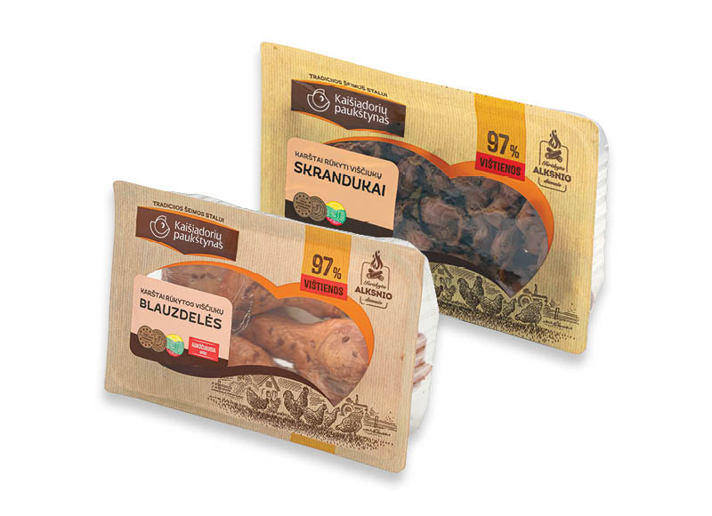 Karštai rūkytiems KAIŠIADORIŲ PAUKŠTYNO gaminiams
,
180 g, 250 g, 400 g, 3 rūšių Karštai rūkytiems KAIŠIADORIŲ PAUKŠTYNO gaminiams
,
180 g, 250 g, 400 g, 3 rūšių