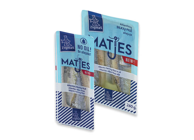 Silkių filė ZIGMAS MATES
			, 
				 190 g, 240 g, 2 rūšių. Ir IKI EXPRESS