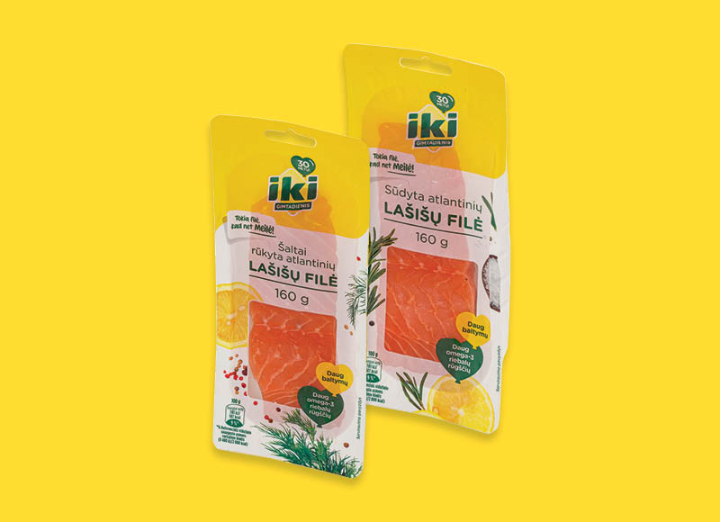 IKI šaltai rūkyta ir sūdyta lašišų filė
			, 
				 160 g, 2 rūšių, 22,44 Eur/kg. Ir IKI EXPRESS