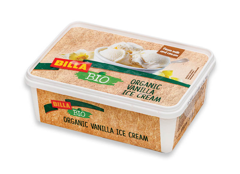 Vaniliniai valgomieji ledai BILLA BIO ORGANIC
			, 
				 Įvairių rūšių. Ir IKI EXPRESS