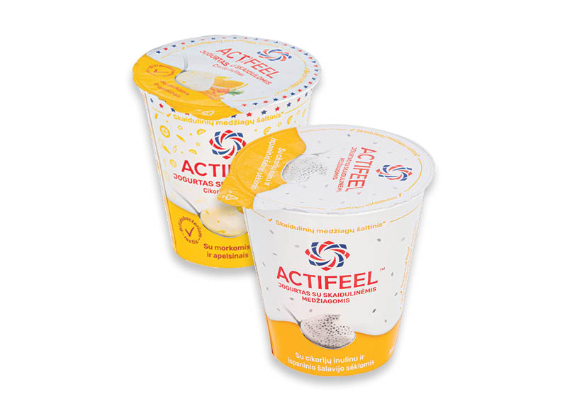 Jogurtas ACTIFEEL
			, 
				 300 g, 3 rūšių, 3,30 Eur/kg