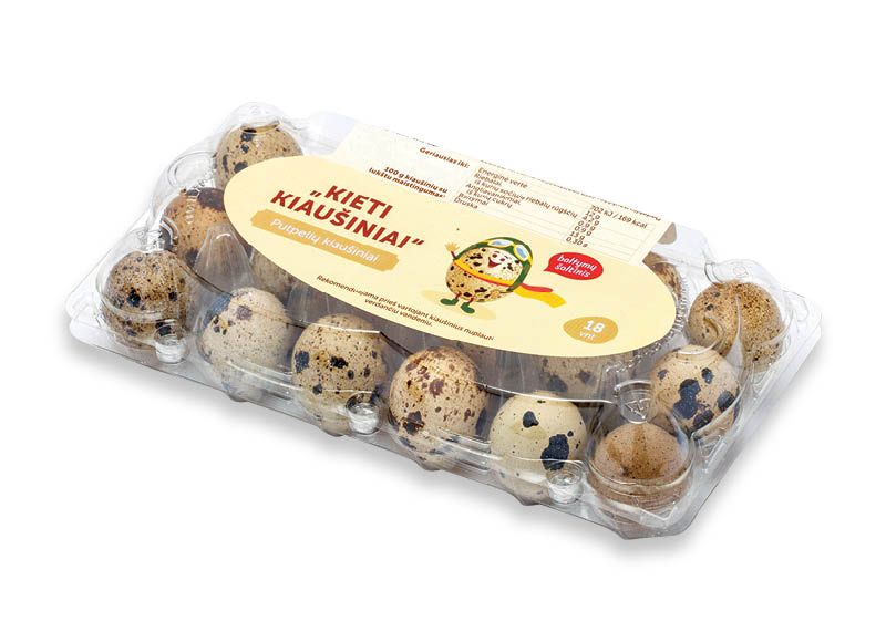KIETI putpelių kiaušiniai
			, 
				 18 vnt., 0,14 Eur/vnt.