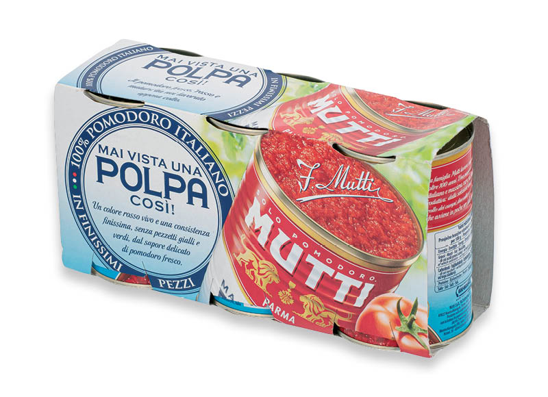 Smulkinti pomidorai MUTTI POLPA
			, 
				 1,2 kg, 2,49 Eur/kg