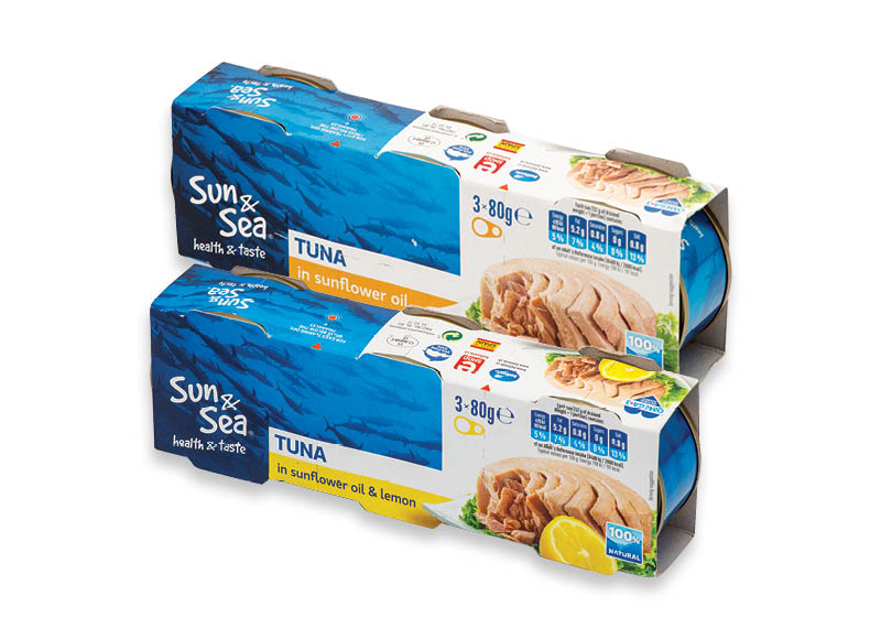 Tunai SUN & SEA
,
240 g, 2 rūšių, 14,54 Eur/kg Tunai SUN & SEA
,
240 g, 2 rūšių, 14,54 Eur/kg