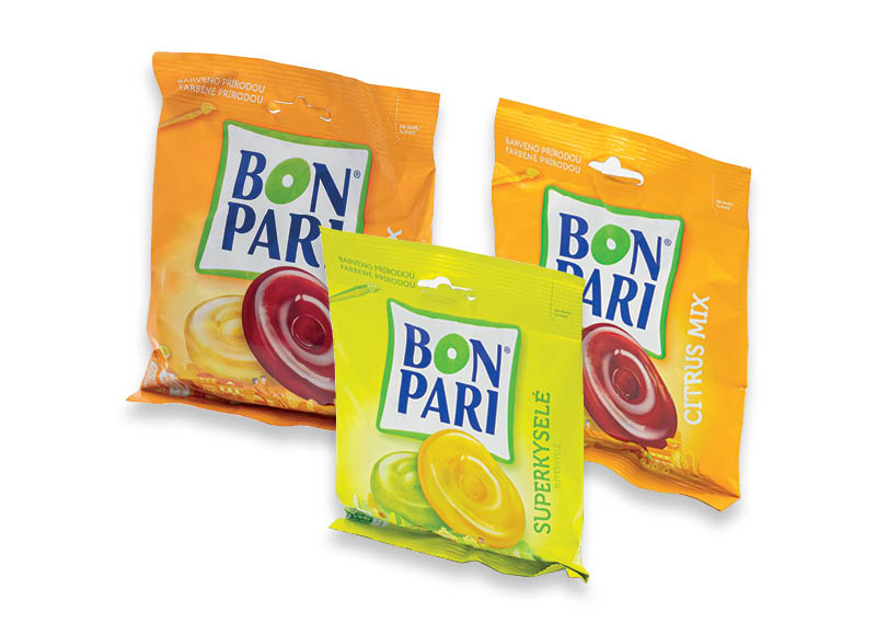 Karamelės BON PARI
			, 
				 90 g, 3 rūšių, 11,00 Eur/kg. Ir IKI EXPRESS