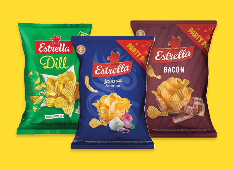 Bulvių traškučiai ESTRELLA
,
180 g, 7 rūšių, 11,06 Eur/kg Bulvių traškučiai ESTRELLA
,
180 g, 7 rūšių, 11,06 Eur/kg