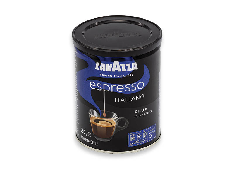 Kava LAVAZZA CLUB
			, 
				 250 g, 17,16 Eur/kg