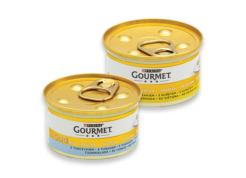 Kačių ėdalas GOURMET GOLD
,
85 g, 10 rūšių, 7,65 Eur/kg Kačių ėdalas GOURMET GOLD
,
85 g, 10 rūšių, 7,65 Eur/kg
