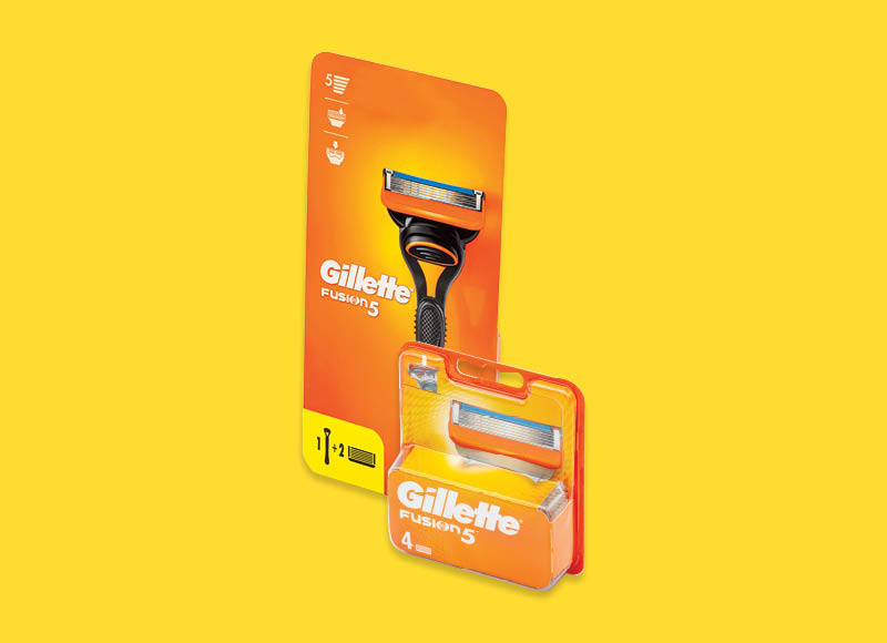 Vyriškiems sisteminiams skustuvams ir skustuvų galvutėms GILLETTE
			, 
				 Įvairių rūšių