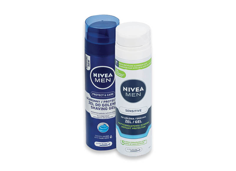 Vyriška skutimosi želė NIVEA
			, 
				 200 ml, 3 rūšių, 19,95 Eur/l