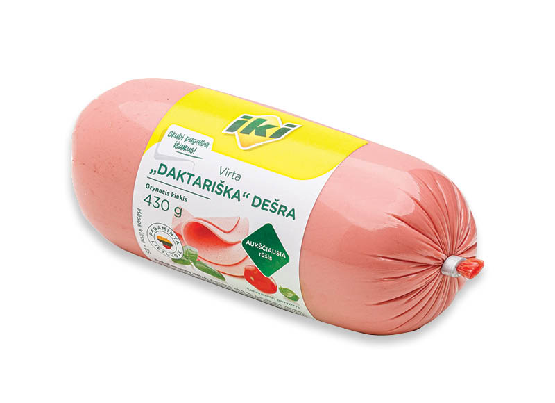 IKI virta DAKTARIŠKA dešra
,
430 g, a. r., 2,53 Eur/kg IKI virta DAKTARIŠKA dešra
,
430 g, a. r., 2,53 Eur/kg