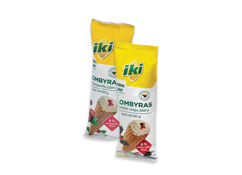 IKI valgomieji ledai vafliniame ragelyje
,
200 ml, 3 rūšių, 3,95 Eur/l. Ir IKI EXPRESS IKI valgomieji ledai vafliniame ragelyje
,
200 ml, 3 rūšių, 3,95 Eur/l. Ir IKI EXPRESS