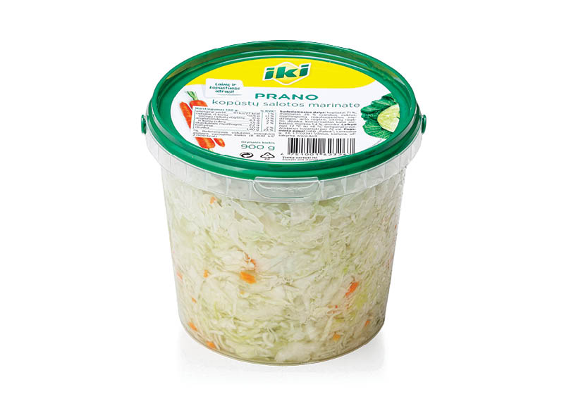 IKI PRANO kopūstų salotos marinate
,
900 g, 1,43 Eur/kg. Ir IKI EXPRESS IKI PRANO kopūstų salotos marinate
,
900 g, 1,43 Eur/kg. Ir IKI EXPRESS