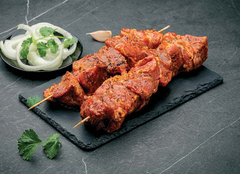 Kiaulienos sprandinės šašlykas svogūnų marinate
			, 
				 1 kg (sveriamoje vitrinoje). A lygio parduotuvėse