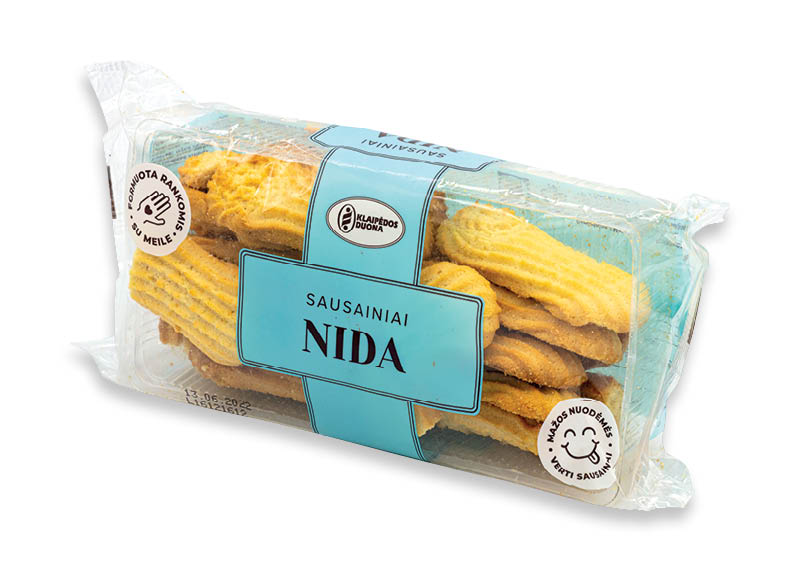 Sausainiai NIDA
,
215 g, 10,19 Eur/kg. A lygio parduotuvėse Sausainiai NIDA
,
215 g, 10,19 Eur/kg. A lygio parduotuvėse