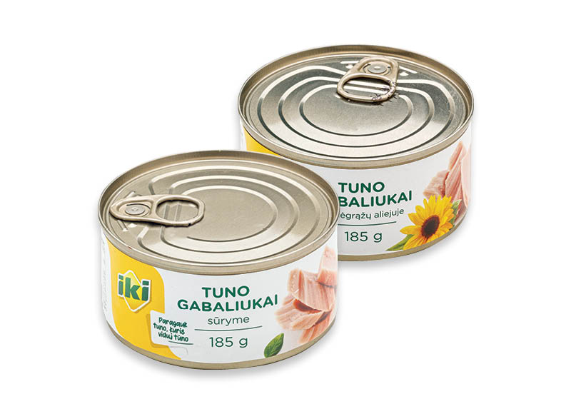 IKI tunai
,
185 g, 2 rūšių, 8,05 Eur/kg IKI tunai
,
185 g, 2 rūšių, 8,05 Eur/kg