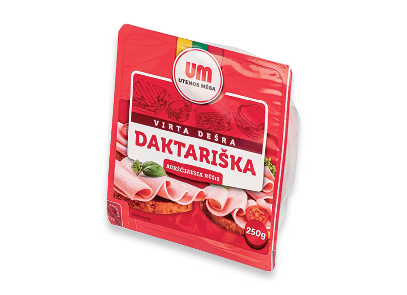 Virta UTENOS DAKTARIŠKA dešra
			, 
				 250 g, 5,56 Eur/kg