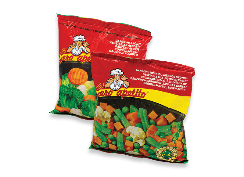 Šaldytai produkcijai GERO APETITO
			, 
				 400 g, 5 rūšių. Ir IKI EXPRESS