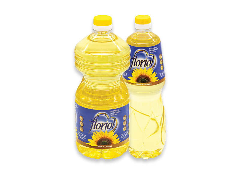 Saulėgrąžų aliejui FLORIOL
			, 
				 1 l, 2 l