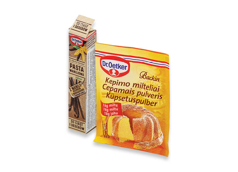 Konditerijos priedams DR. OETKER
			, 
				 Įvairių rūšių