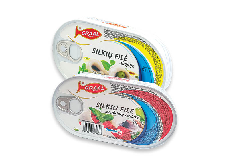 Silkių filė GRAAL
,
170 g, 2 rūšių, 5,82 Eur/kg Silkių filė GRAAL
,
170 g, 2 rūšių, 5,82 Eur/kg