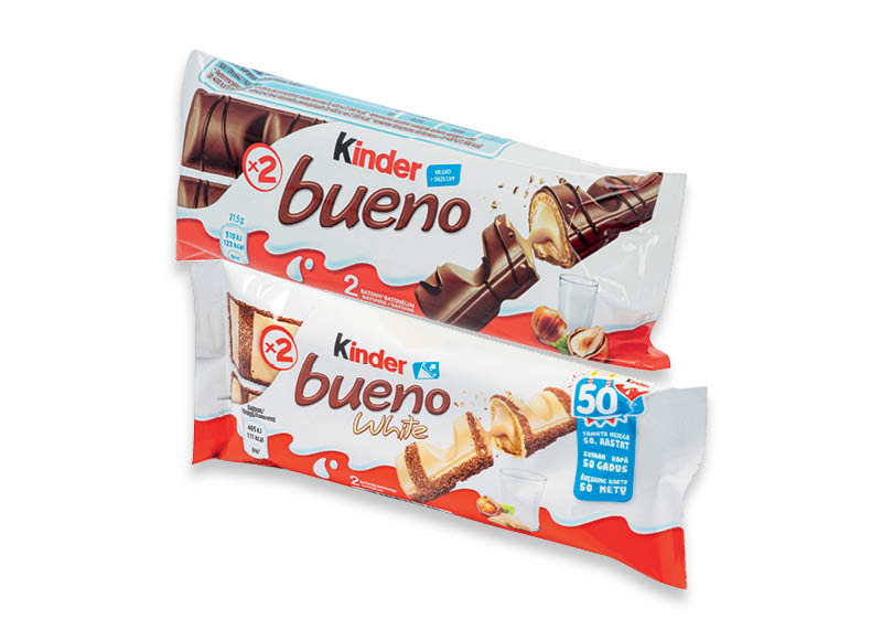 Batonėlis KINDER BUENO
,
39 g, 43 g, 2 rūšių Batonėlis KINDER BUENO
,
39 g, 43 g, 2 rūšių