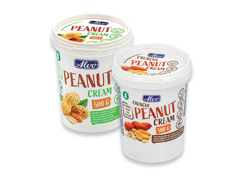 ALVO riešutų kremas
,
500 g, 2 rūšių, 5,98 Eur/kg. A lygio parduotuvėse ALVO riešutų kremas
,
500 g, 2 rūšių, 5,98 Eur/kg. A lygio parduotuvėse