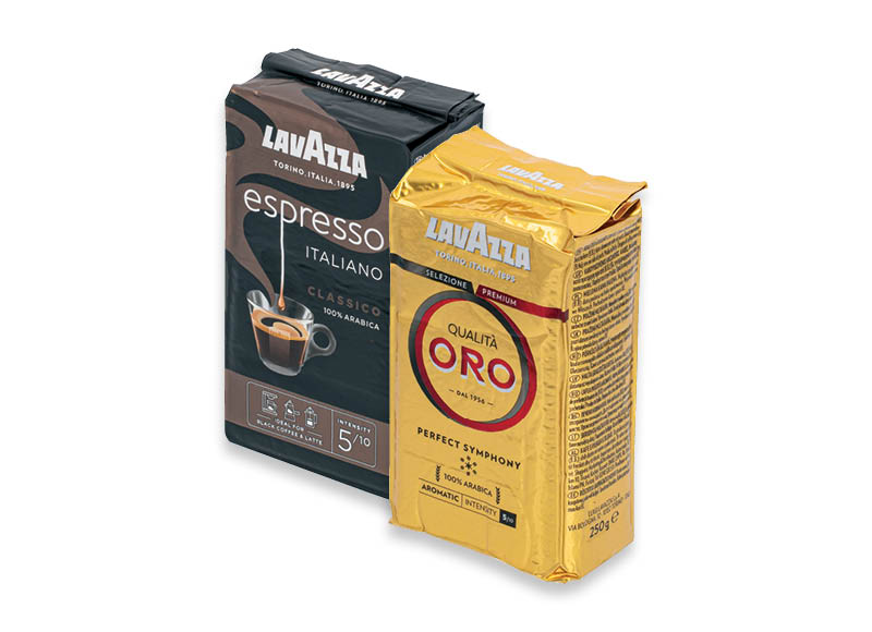 LAVAZZA malta kava QUALITA ORO ir ESPRESSO
,
250 g, 2 rūšių, 15,96 Eur/kg LAVAZZA malta kava QUALITA ORO ir ESPRESSO
,
250 g, 2 rūšių, 15,96 Eur/kg