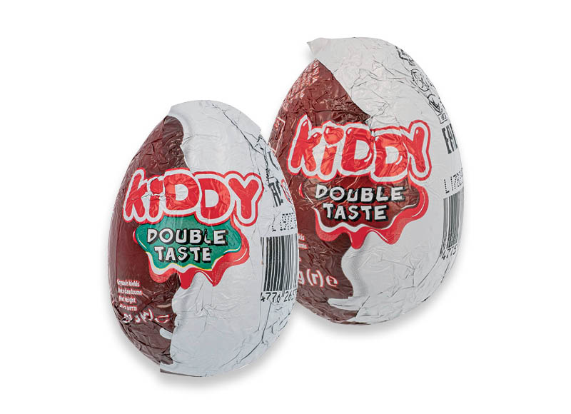 Šokoladiniai kiaušiniai KIDDY
			, 
				 20 g, 2 rūšių, 34,50 Eur/kg. Ir IKI EXPRESS