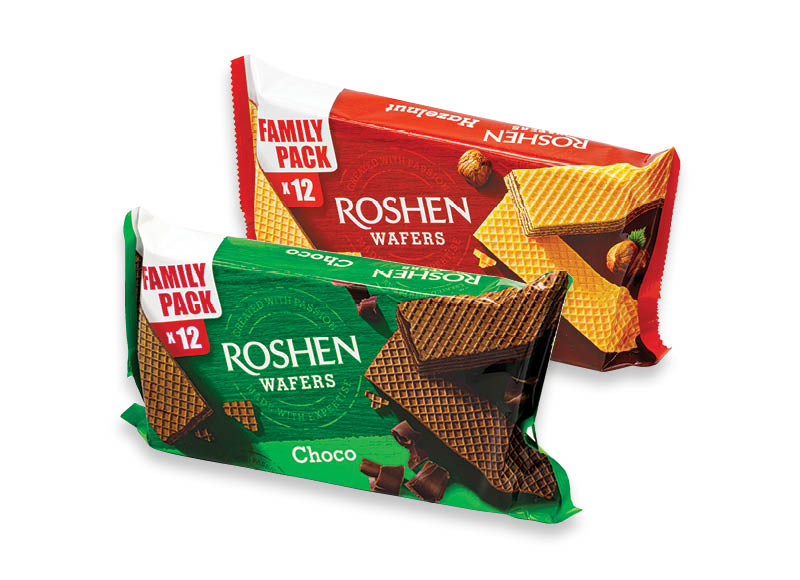 Vafliai ROSHEN
			, 
				 216 g, 3 rūšių, 4,58 Eur/kg. Ir IKI EXPRESS