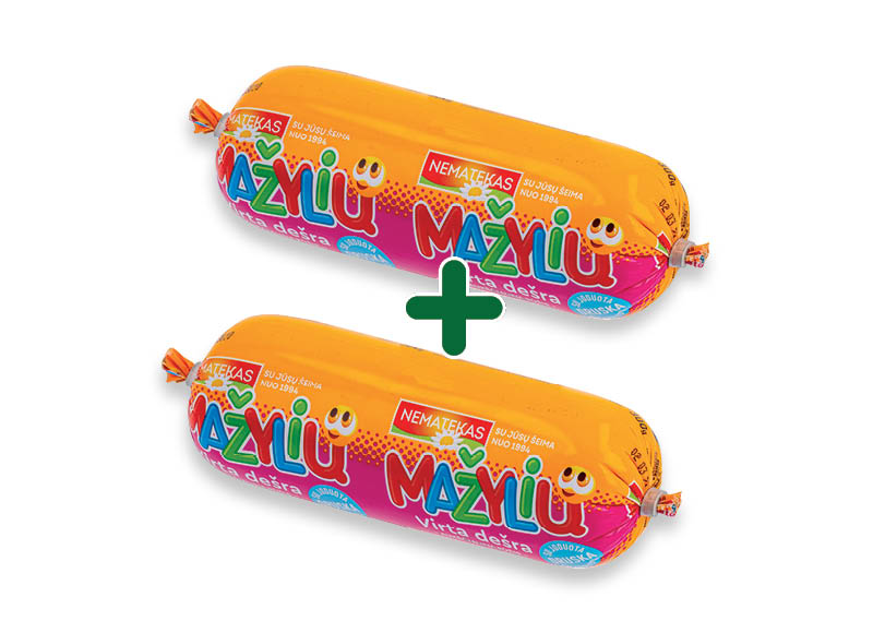 Virta MAŽYLIŲ dešra
			, 
				 300 g, a. r., 2,99 Eur/vnt.
