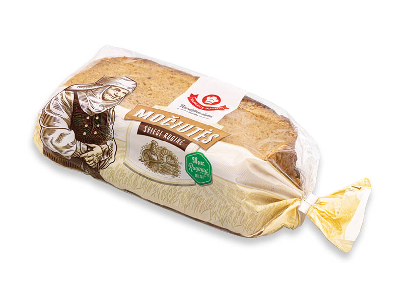 Šviesi ruginė MOČIUTĖS AUTENTIŠKA duona
			, 
				 450 g, 2,69 Eur/kg. A lygio parduotuvėse