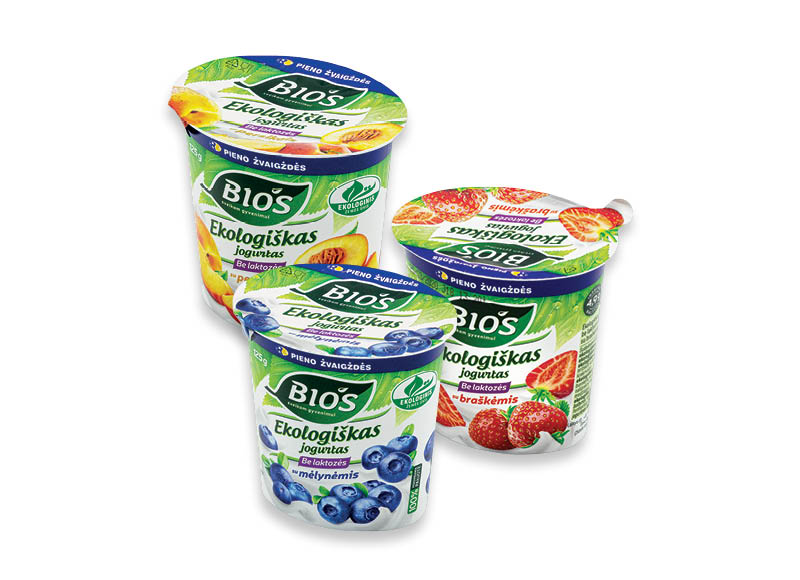 BIOS ekologiškas jogurtas be laktozės
			, 
				 125 g, 4 rūšių, 0,99 Eur/vnt. Ir IKI EXPRESS
