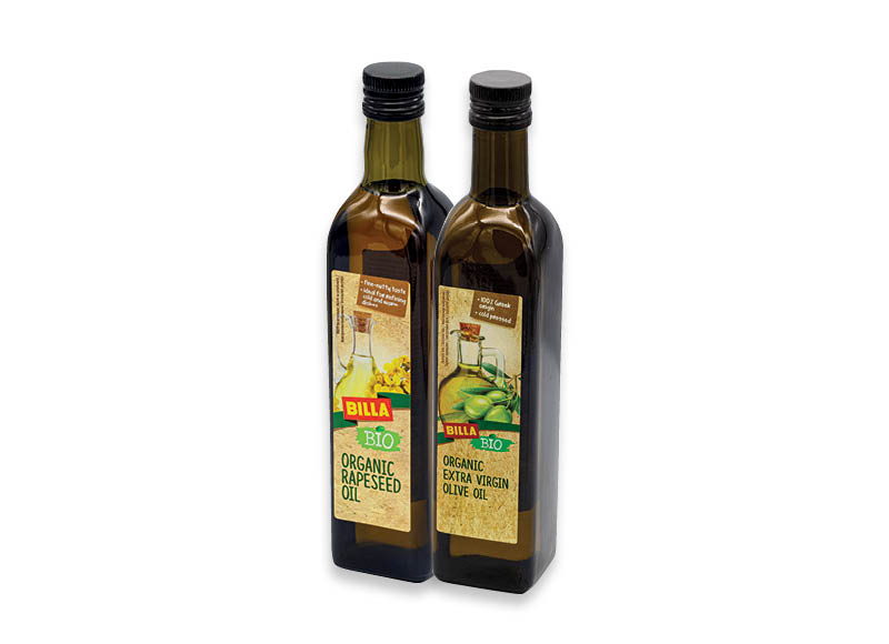BILLA BIO aliejui
,
0,25 l, 0,5 l, 3 rūšių BILLA BIO aliejui
,
0,25 l, 0,5 l, 3 rūšių
