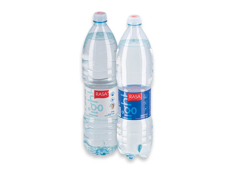 Vanduo RASA LIGHT
			, 
				 1,5 l, 4 rūšių, 0,26 Eur/l (taros užstato vertė į gėrimo kainą neįskaičiuota)