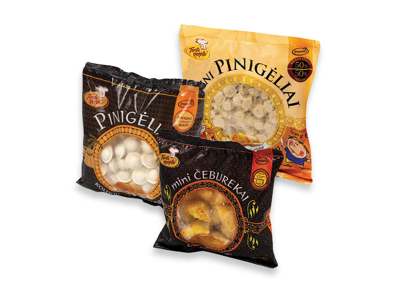 Šaldytai produkcijai TAUTŲ RECEPTAI
			, 
				 400 g, 500 g, 4 rūšių. Ir IKI EXPRESS