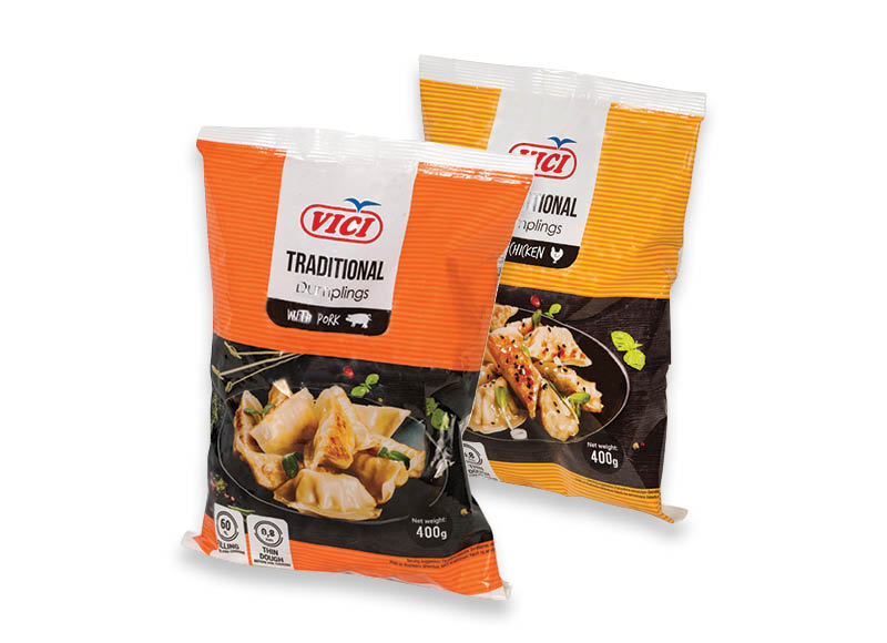 Šaldyti koldūnai VIČI TRADITIONAL su vištiena arba kiauliena
			, 
				 400 g, 2 rūšių, 4,98 Eur/kg. Ir IKI EXPRESS