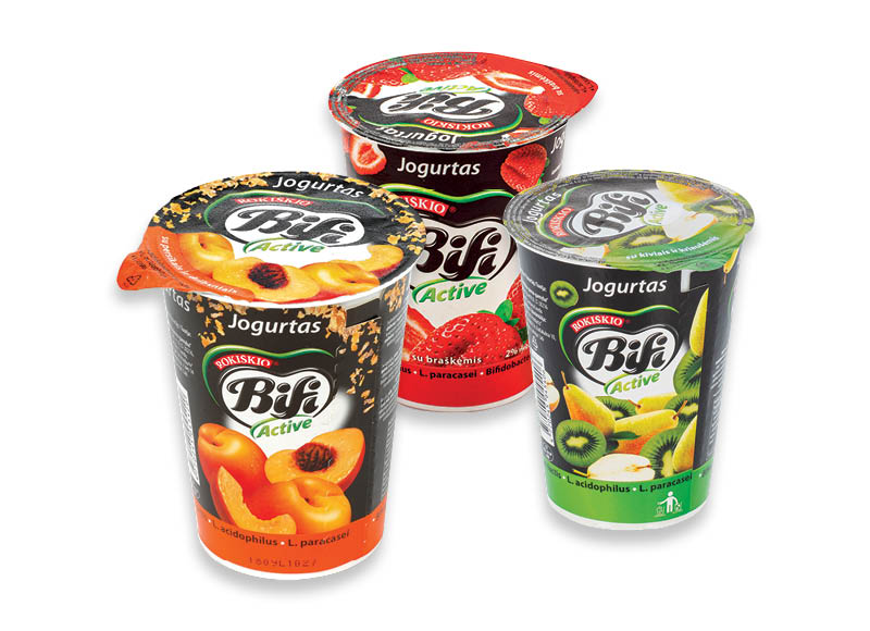 Jogurtas BIFI ACTIVE
			, 
				 360 g, 3 rūšių, 3,03 Eur/kg