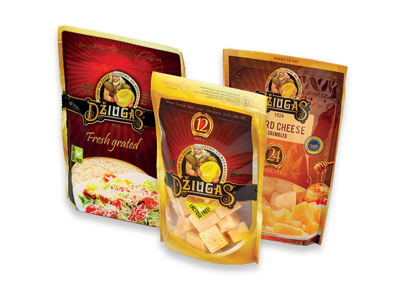 Kietiesiems sūriams DŽIUGAS
			, 
				 100 g, 6 rūšių. Ir IKI EXPRESS