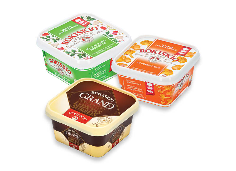 Lydytas ROKIŠKIO sūrelis
			, 
				 175 g, 23 % rieb., 4 rūšių, 7,94 Eur/kg