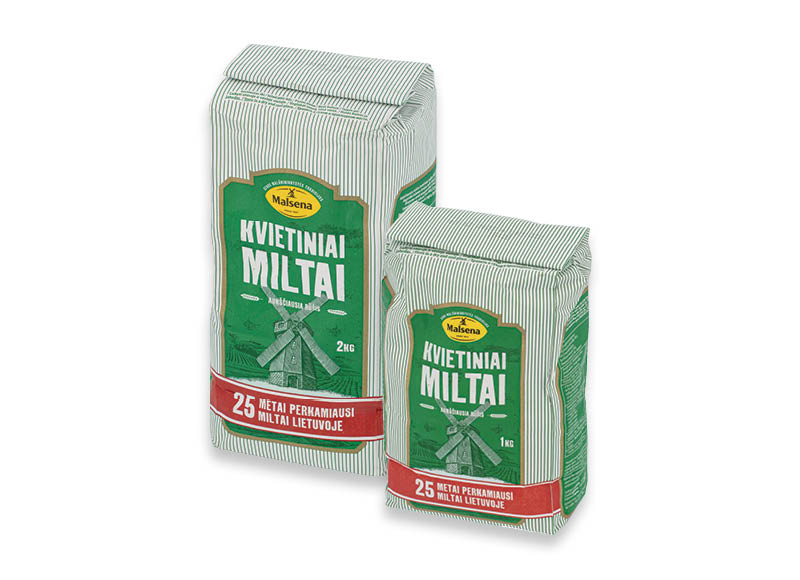 Kvietiniams miltams MALSENA 550D
			, 
				 1 kg, 2 kg