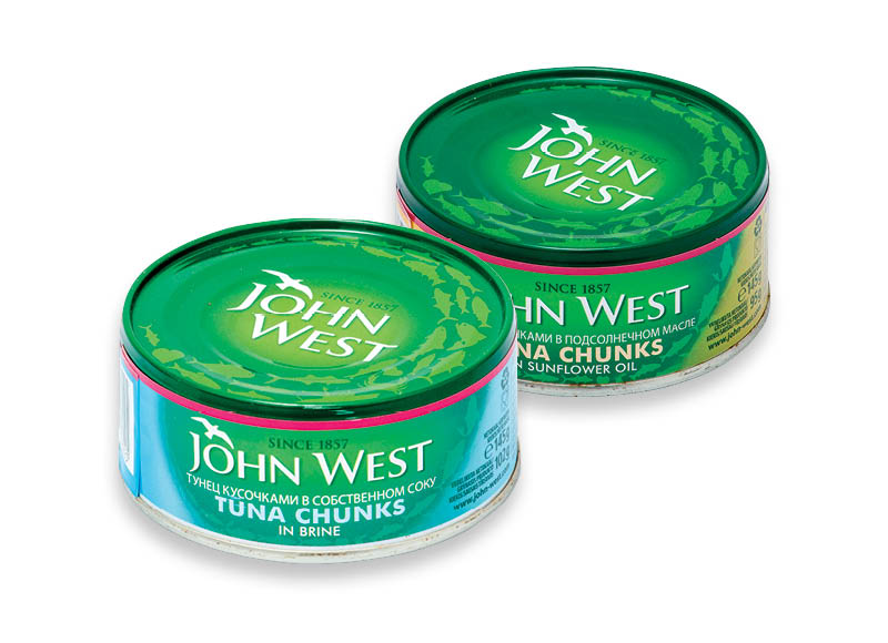Tunų gabaliukai JOHN WEST
,
145 g, 2 rūšių, 15,10 Eur/kg Tunų gabaliukai JOHN WEST
,
145 g, 2 rūšių, 15,10 Eur/kg