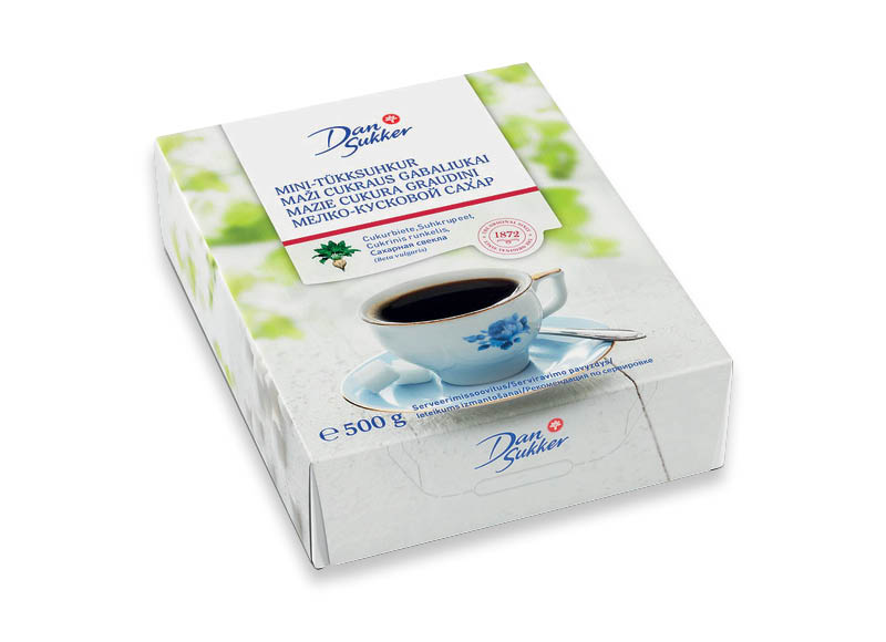 Rudasis gabalinis cukrus DAN SUKKER
			, 
				 500 g, 3,70 Eur/kg