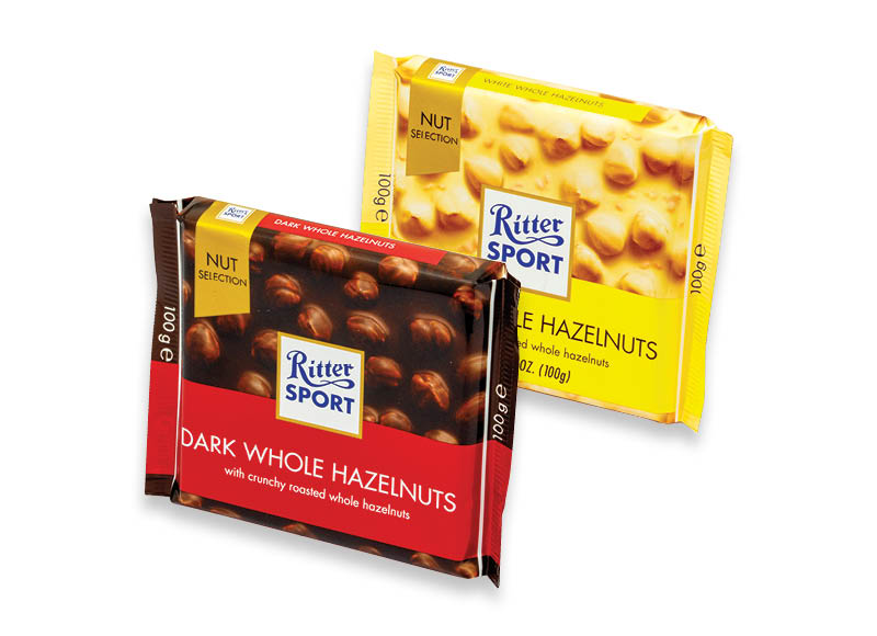 Šokoladas RITTER SPORT
			, 
				 100 g, 14,50 Eur/kg