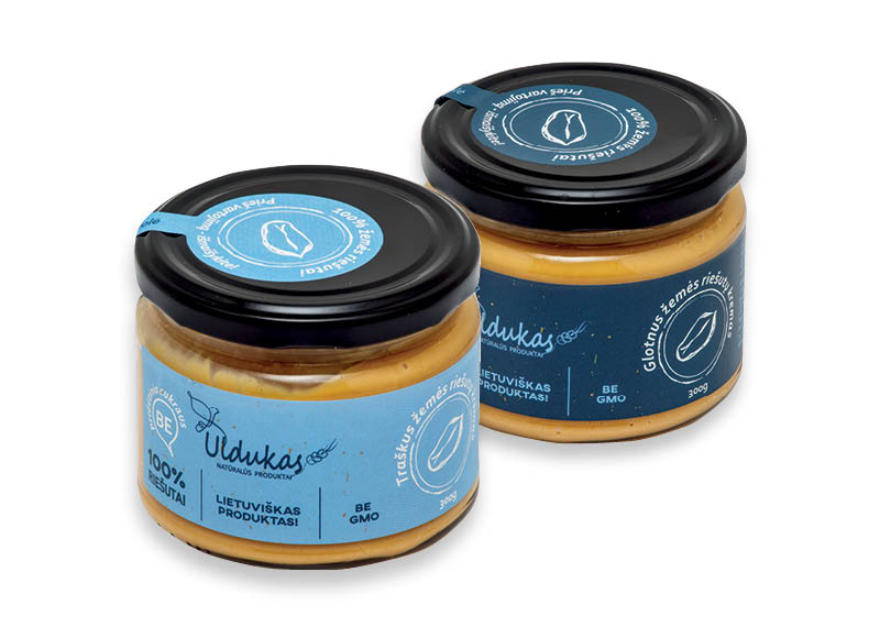 Žemės riešutų kremas ULDUKAS
			, 
				 300 g, 2 rūšių, 8,30 Eur/kg