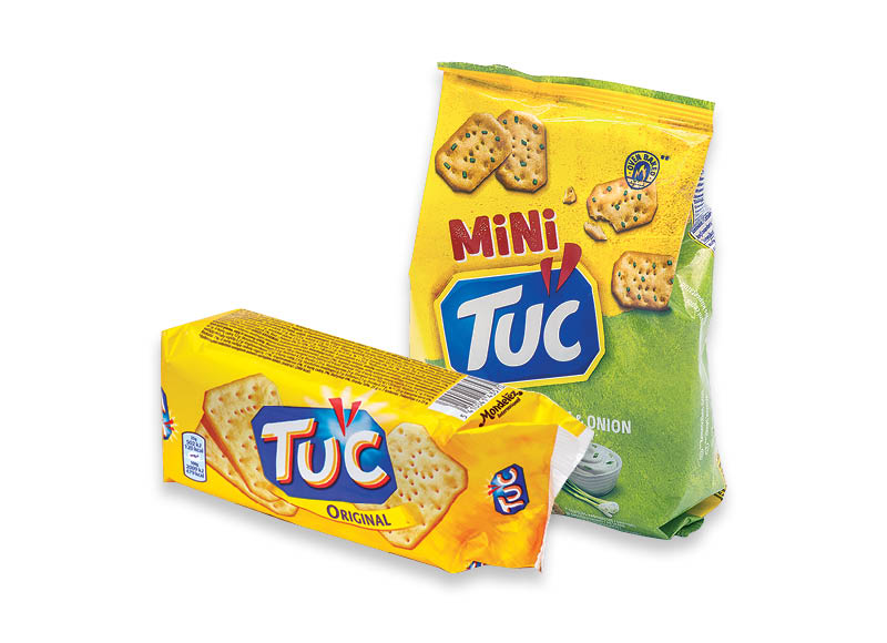 Krekeriai TUC
			, 
				 100 g, 4 rūšių, 12,90 Eur/kg. Ir IKI EXPRESS