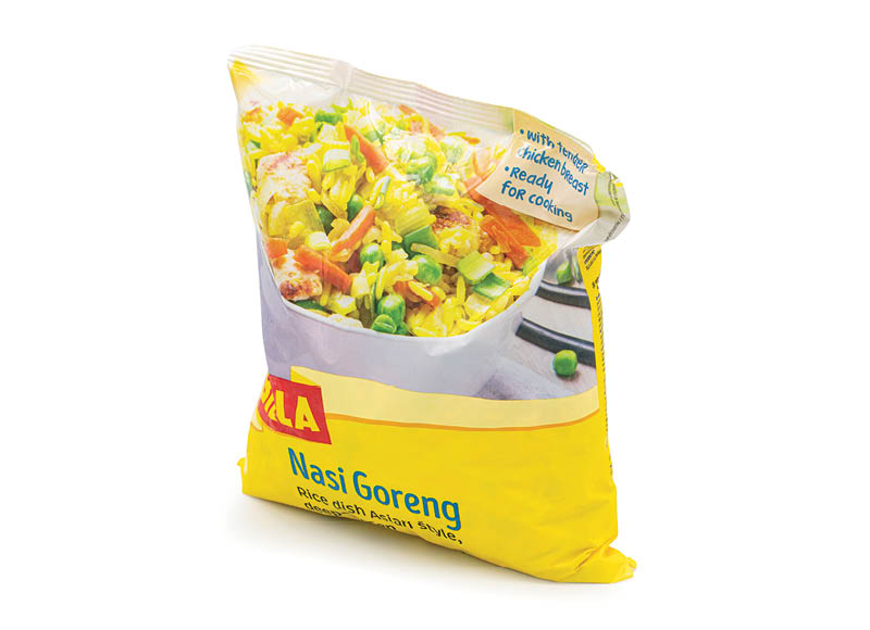 BILLA šaldytas azijietiškas ryžių patiekalas NASI GORENG
			, 
				 750 g, 4,65 Eur/kg